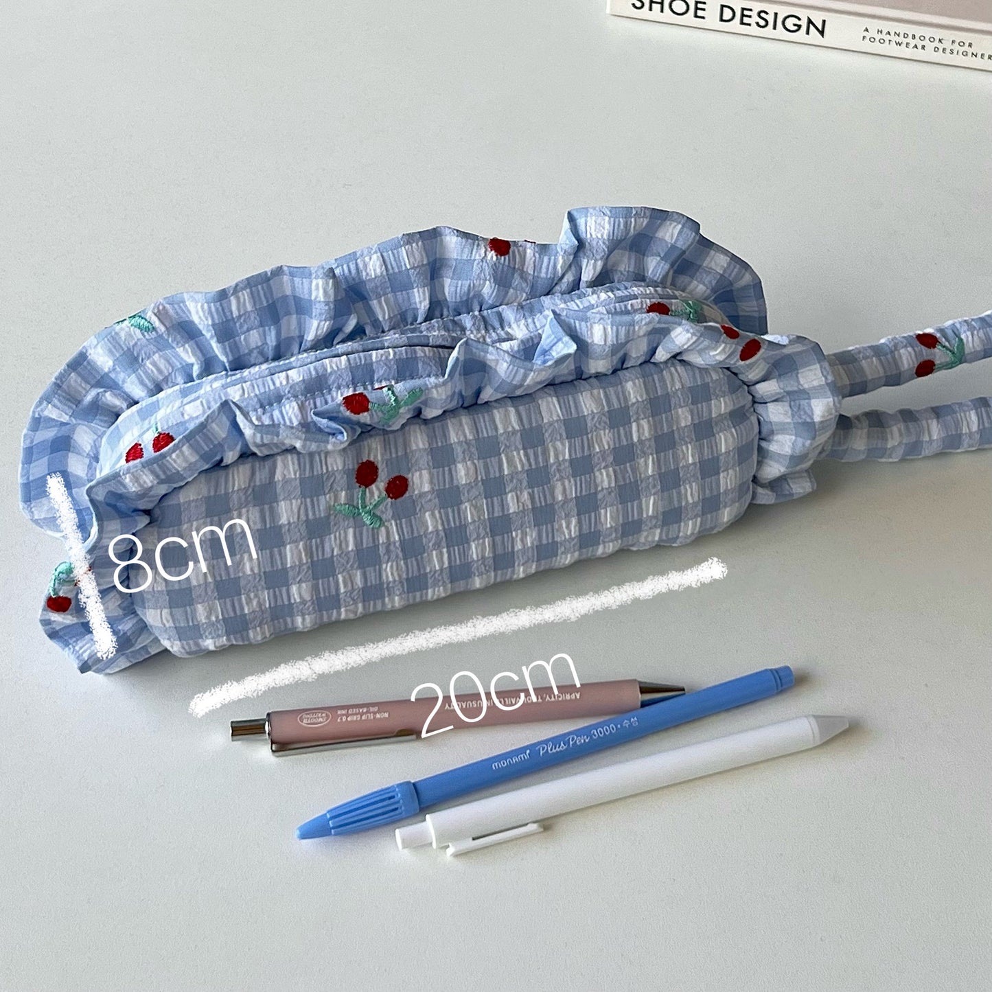 Ruffle Pillow Pencil Case