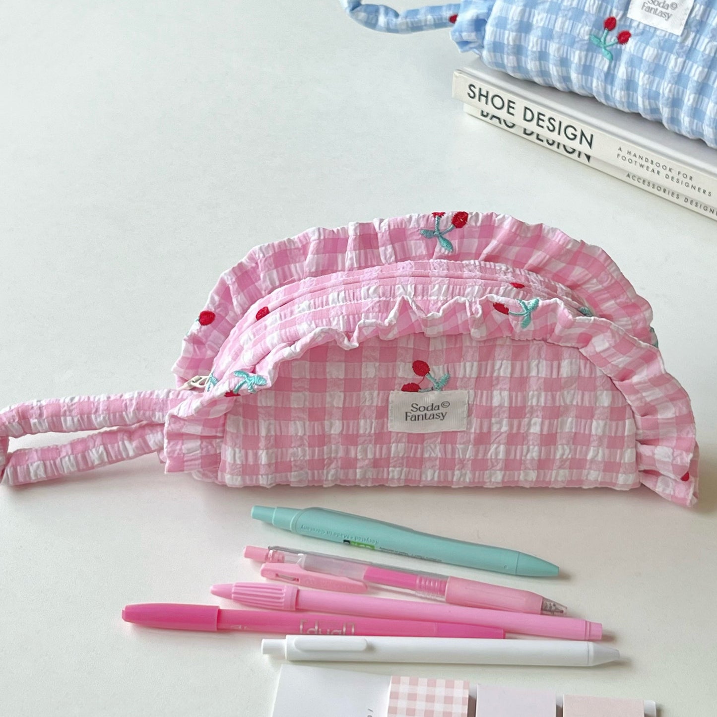 Ruffle Pillow Pencil Case