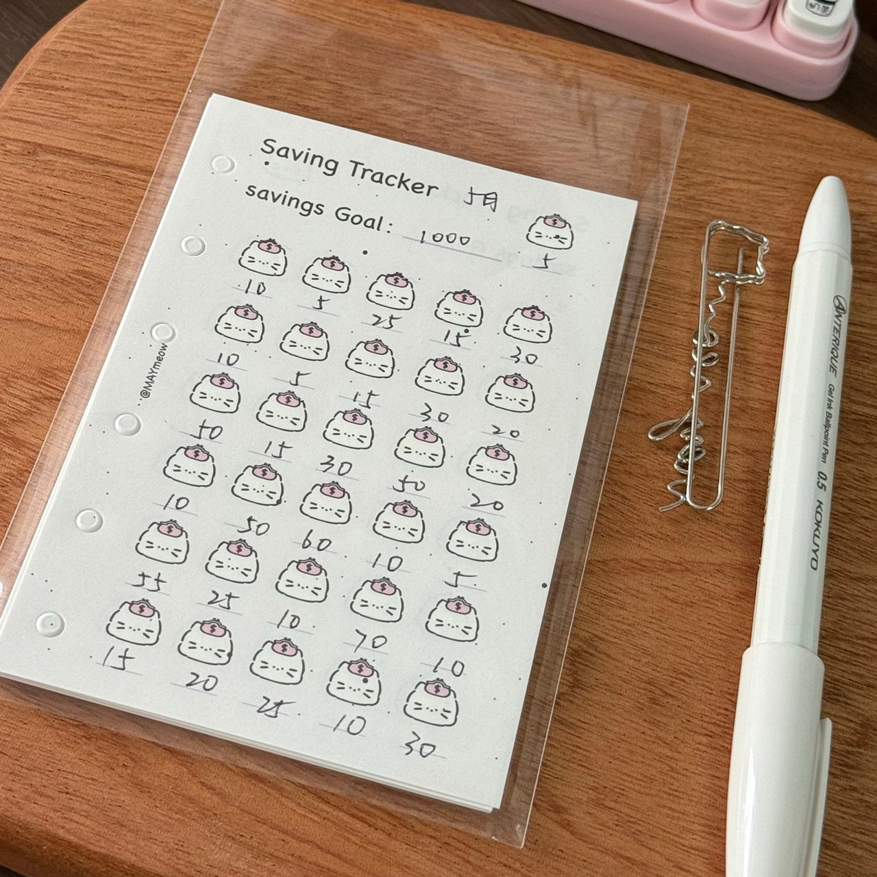 A7 Organizer Refill Sheets – Track, Plan, and Stay Inspired