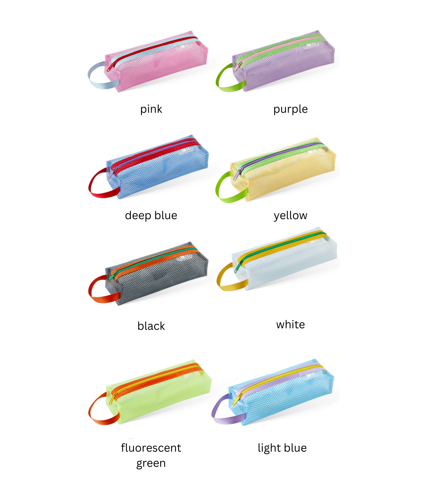 Trapezoid & Rectangular Pencil Pouches/Multifunctional Storage Bag