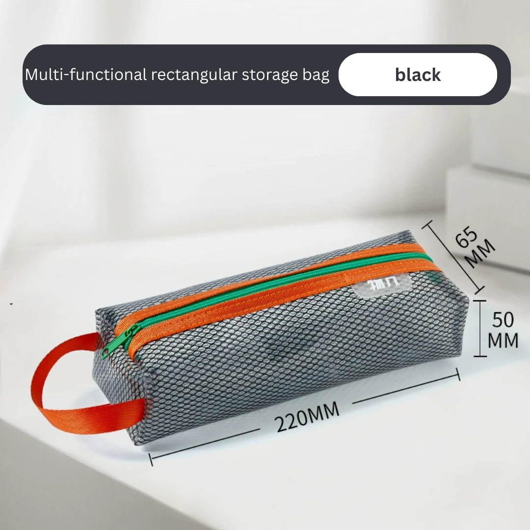 Trapezoid & Rectangular Pencil Pouches/Multifunctional Storage Bag