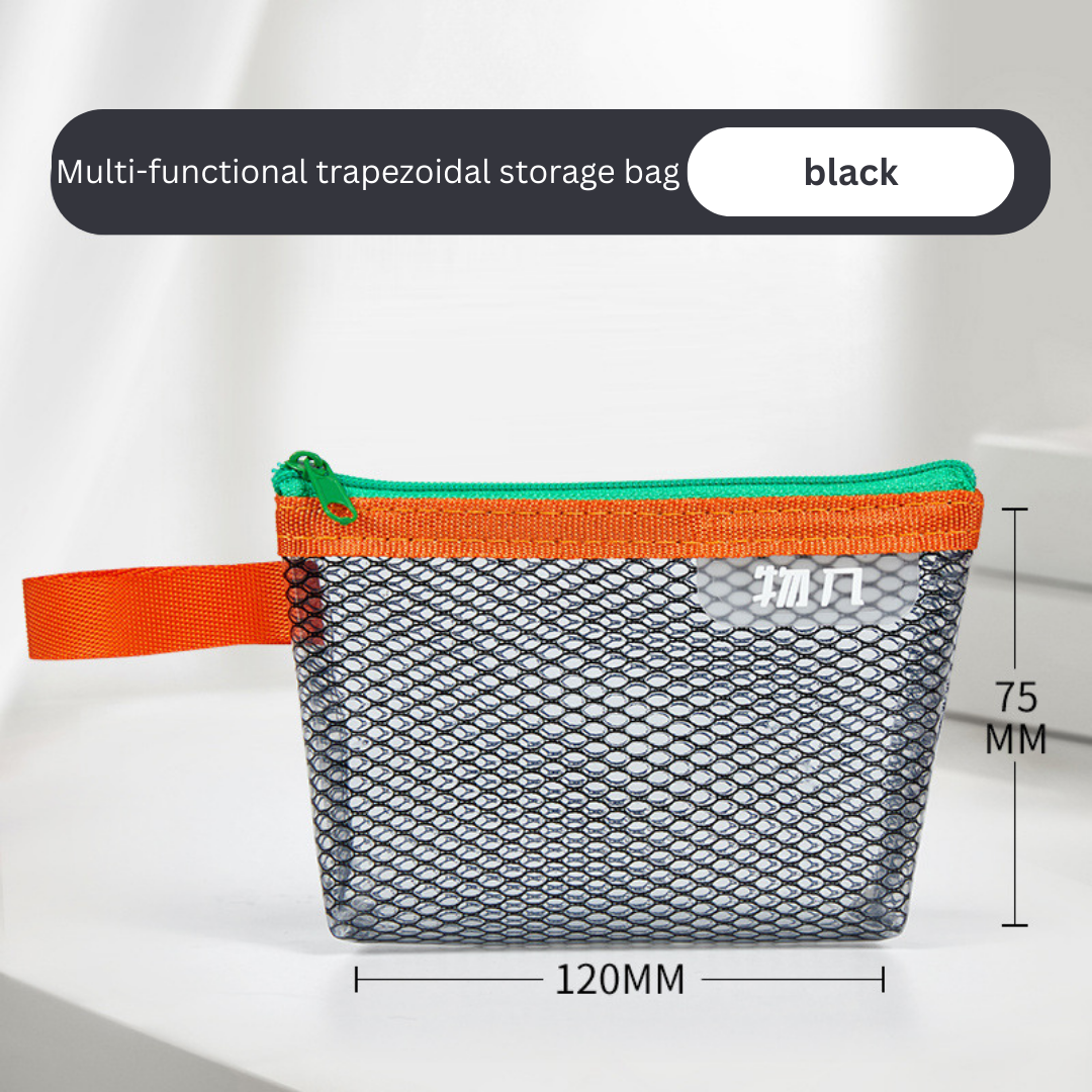 Trapezoid & Rectangular Pencil Pouches/Multifunctional Storage Bag