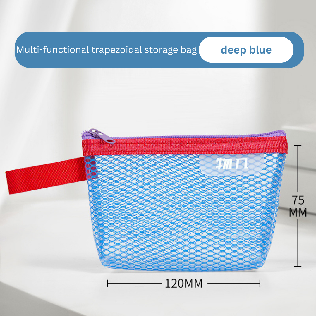 Trapezoid & Rectangular Pencil Pouches/Multifunctional Storage Bag