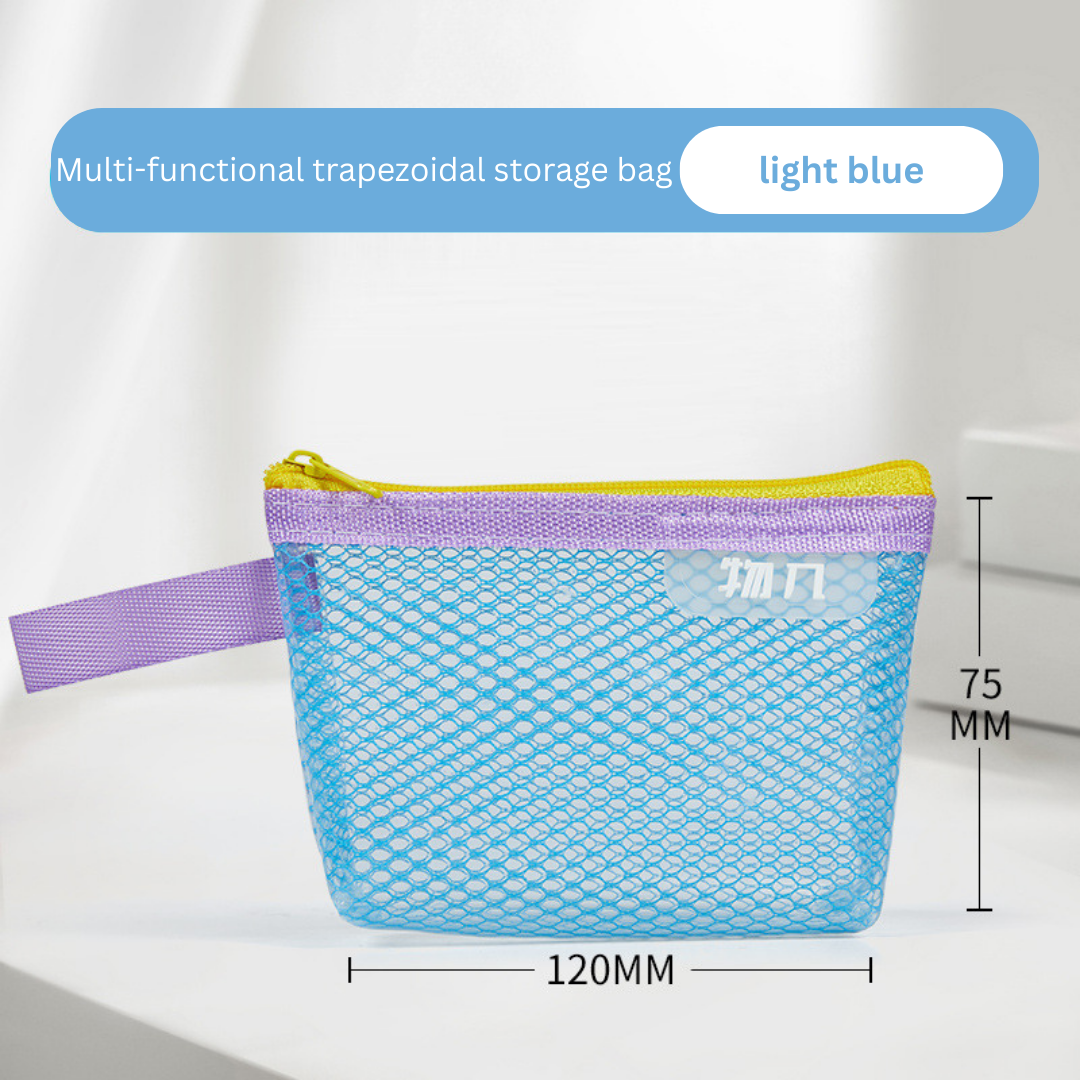 Trapezoid & Rectangular Pencil Pouches/Multifunctional Storage Bag