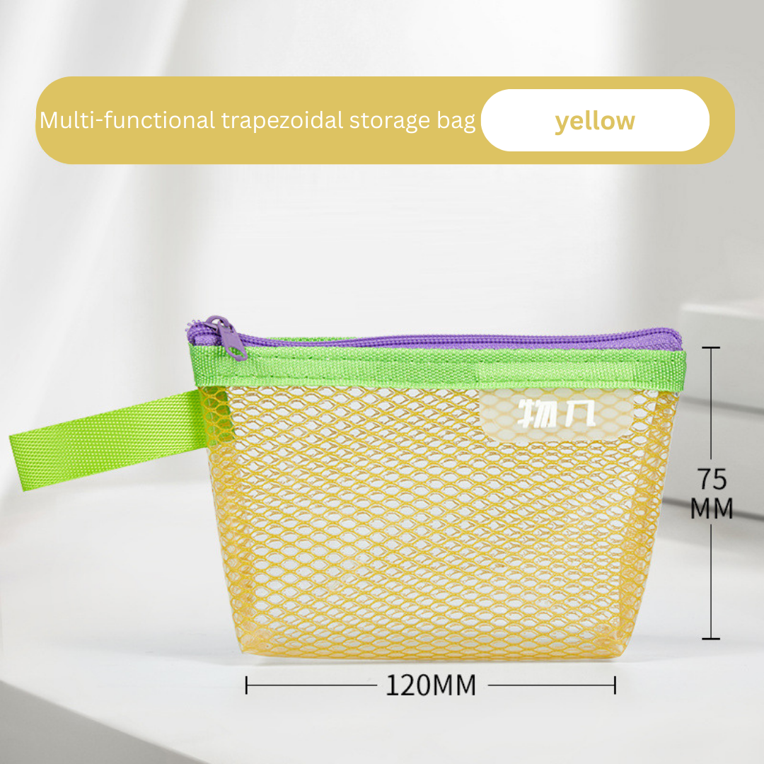 Trapezoid & Rectangular Pencil Pouches/Multifunctional Storage Bag