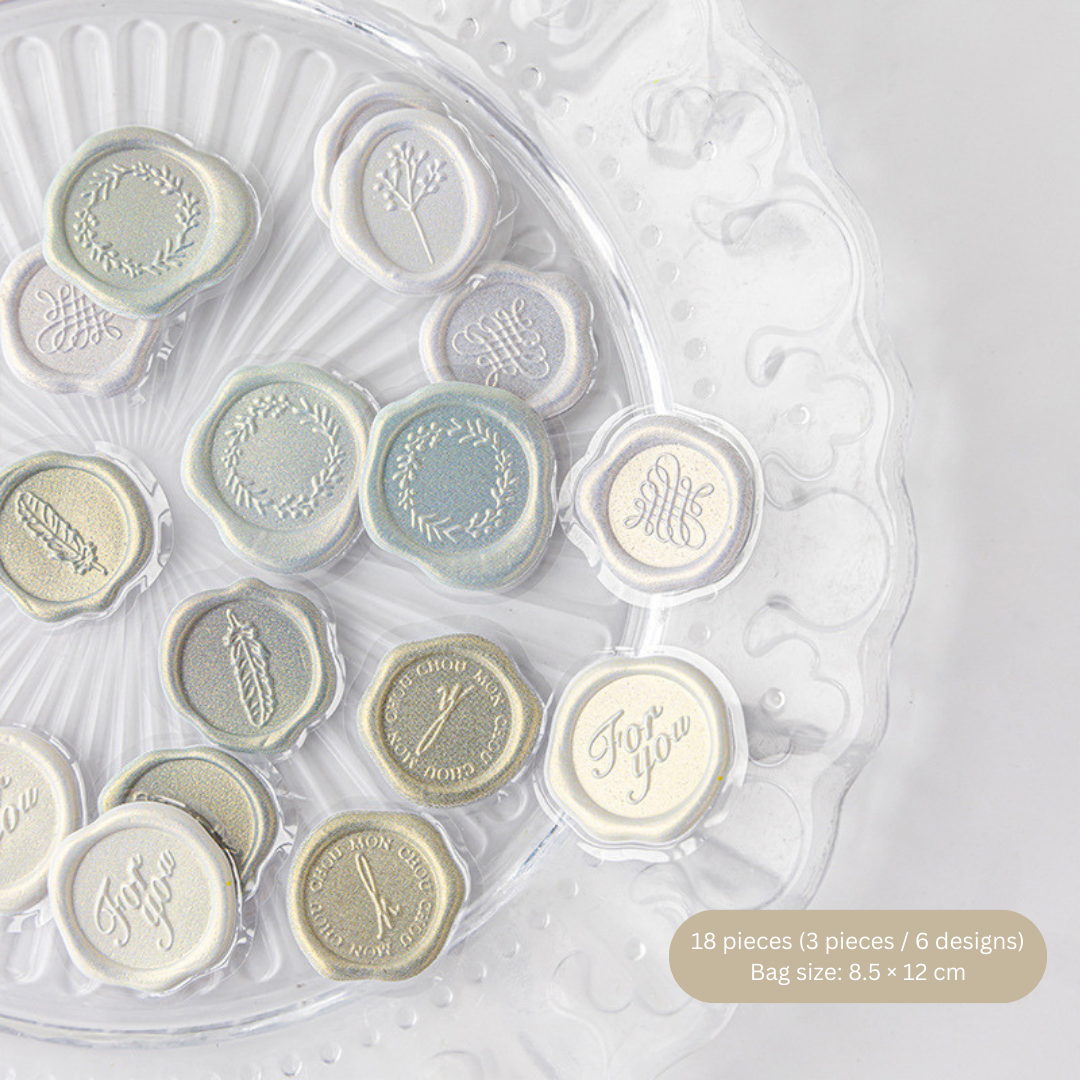 Aesthetic Wax Seal Stickers