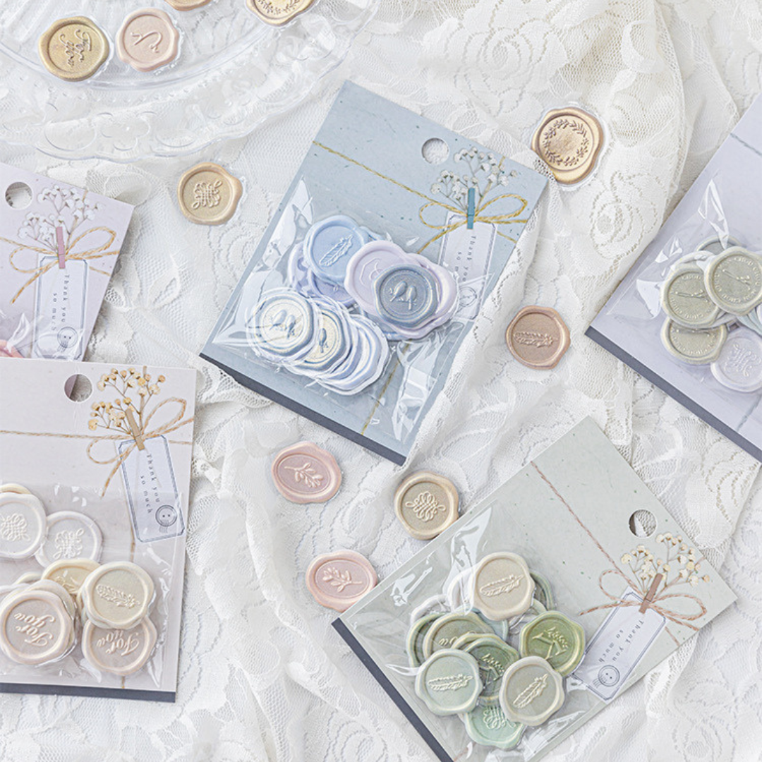 Aesthetic Wax Seal Stickers