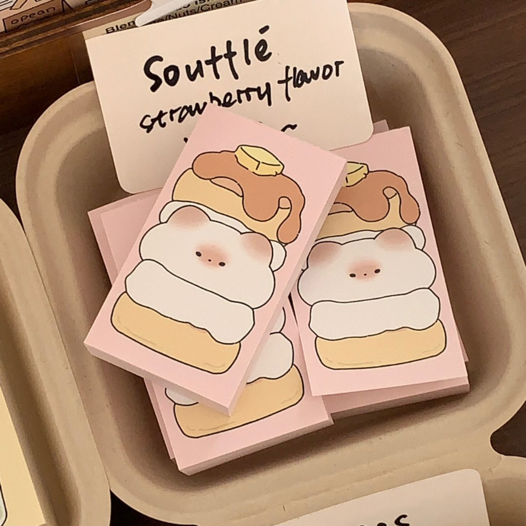 PuPu Food Series, Original Mini Notepad