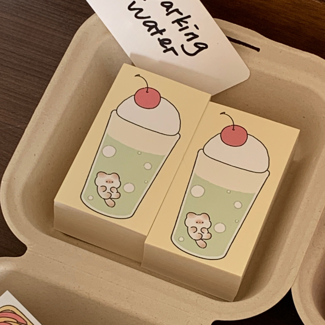 PuPu Food Series, Original Mini Notepad