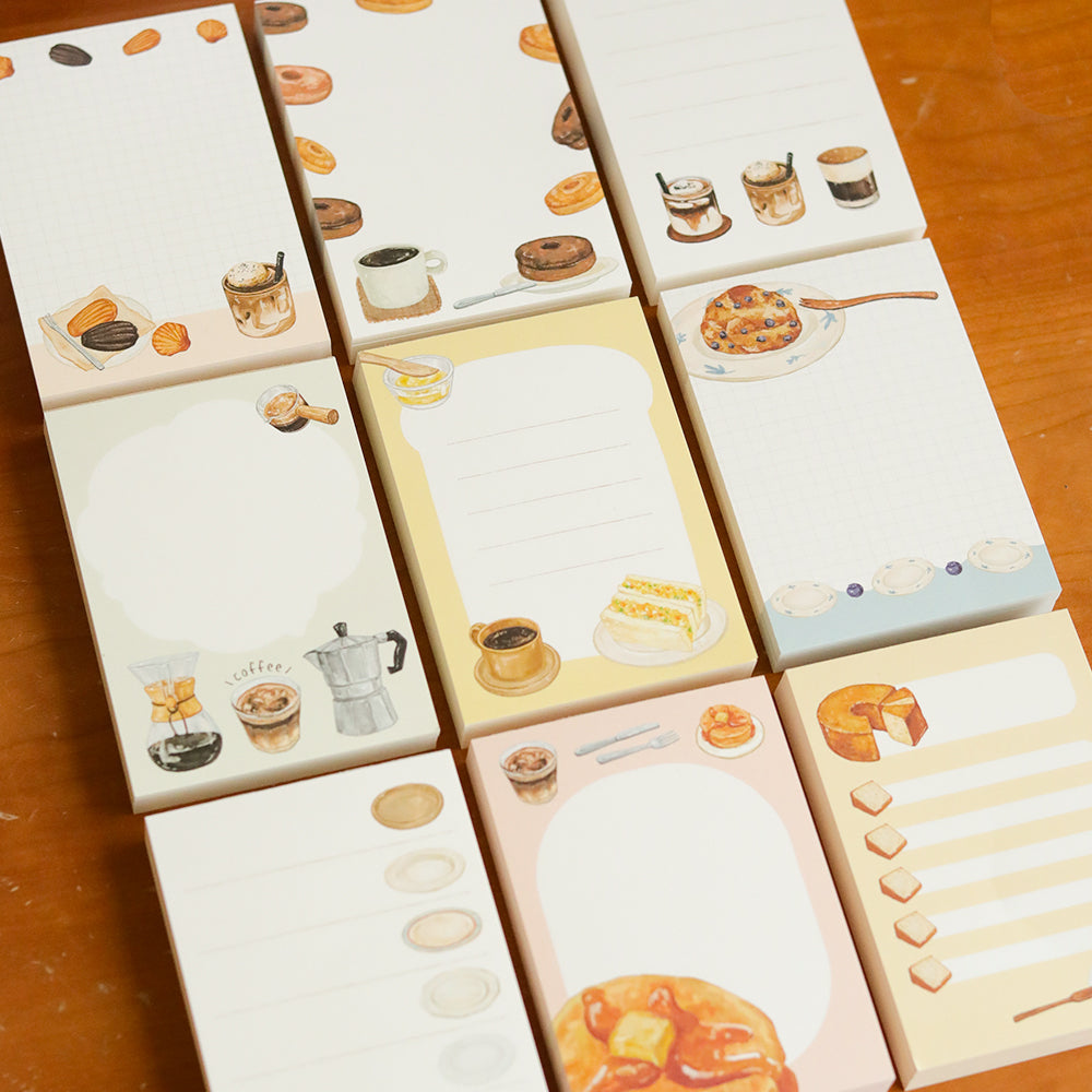 Original Coffee Bread Note Paper