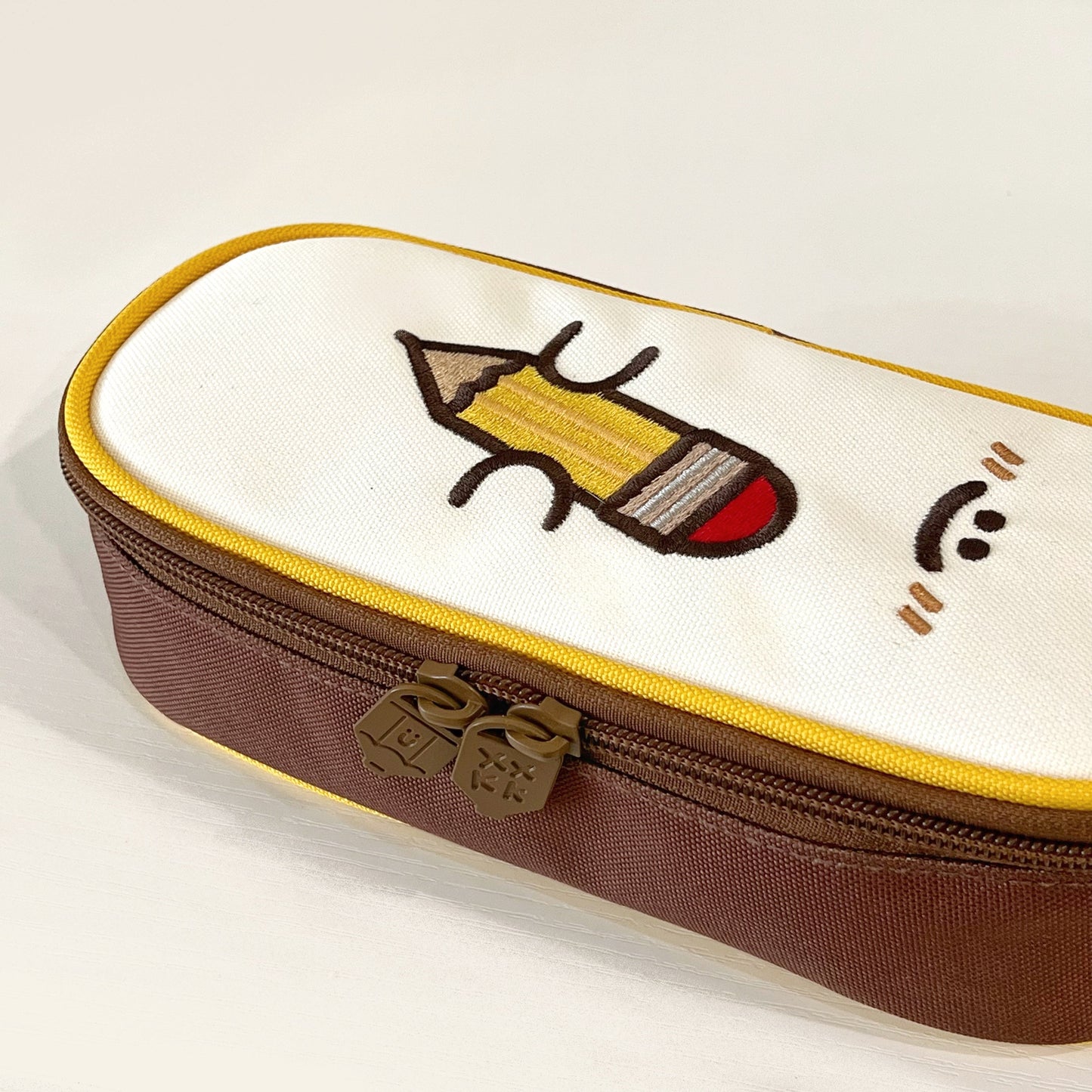 Original Pencil Head Cartoon Pencil Pouch