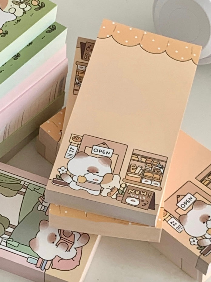 Mantou Cat PuPu Journal Material Mini Notepads