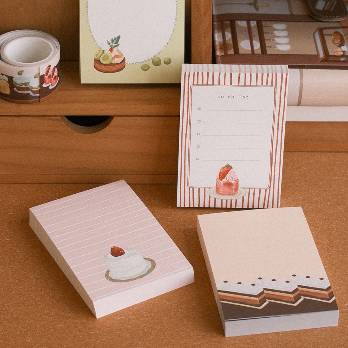 A Cabinet of Desserts A5/A6/A7 Notepads