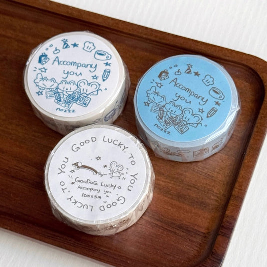 Accompany You Nozzz Mouse Washi Tape