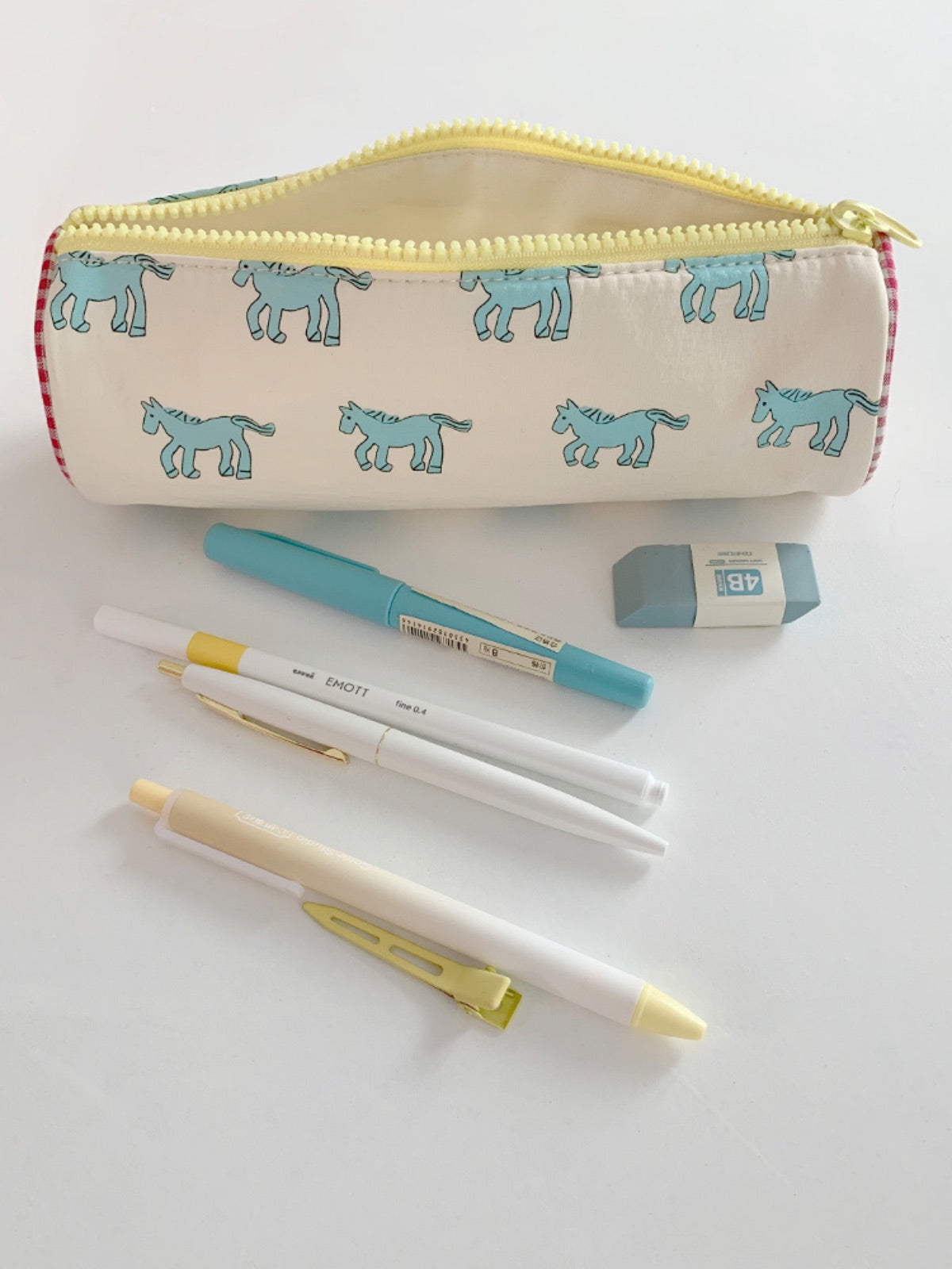 Original Design Animal Print Cylindrical Pencil Case