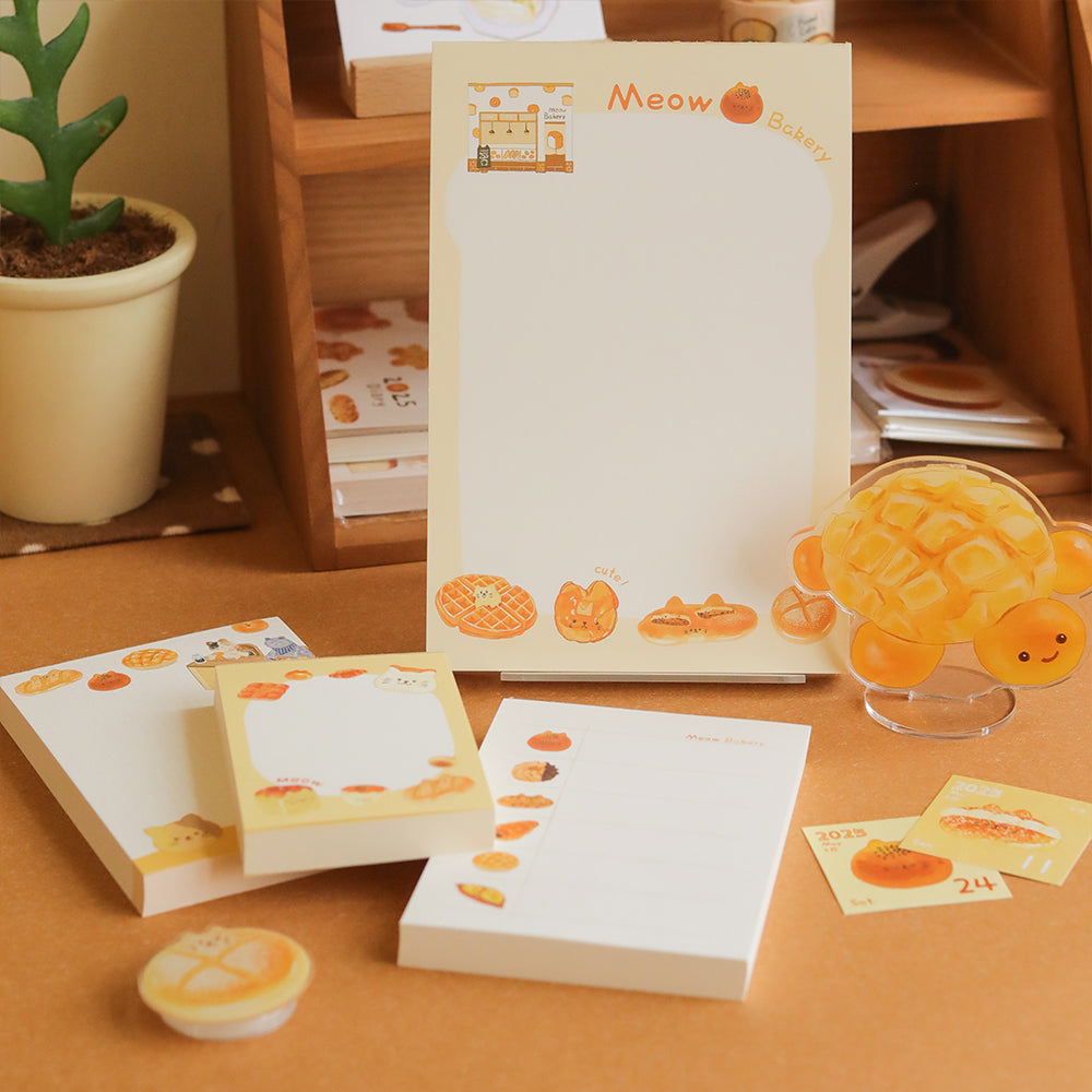 Meow Bakery Shop A5/A6/A7 Notepads
