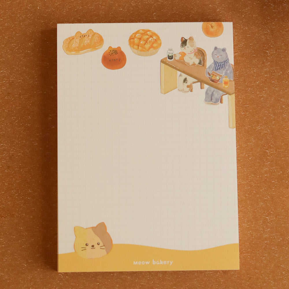 Meow Bakery Shop A5/A6/A7 Notepads