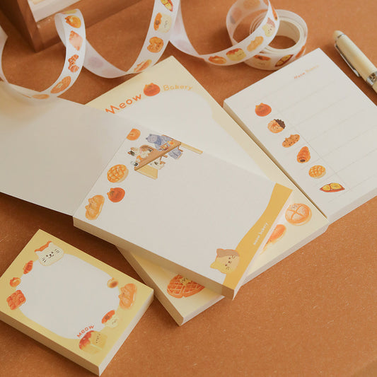 Meow Bakery Shop A5/A6/A7 Notepads