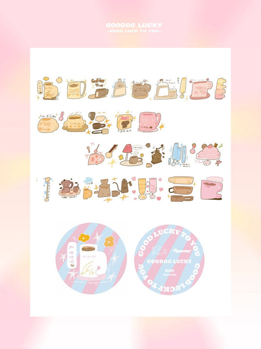 Lucky Dog & Lucky Cup Washi Tape
