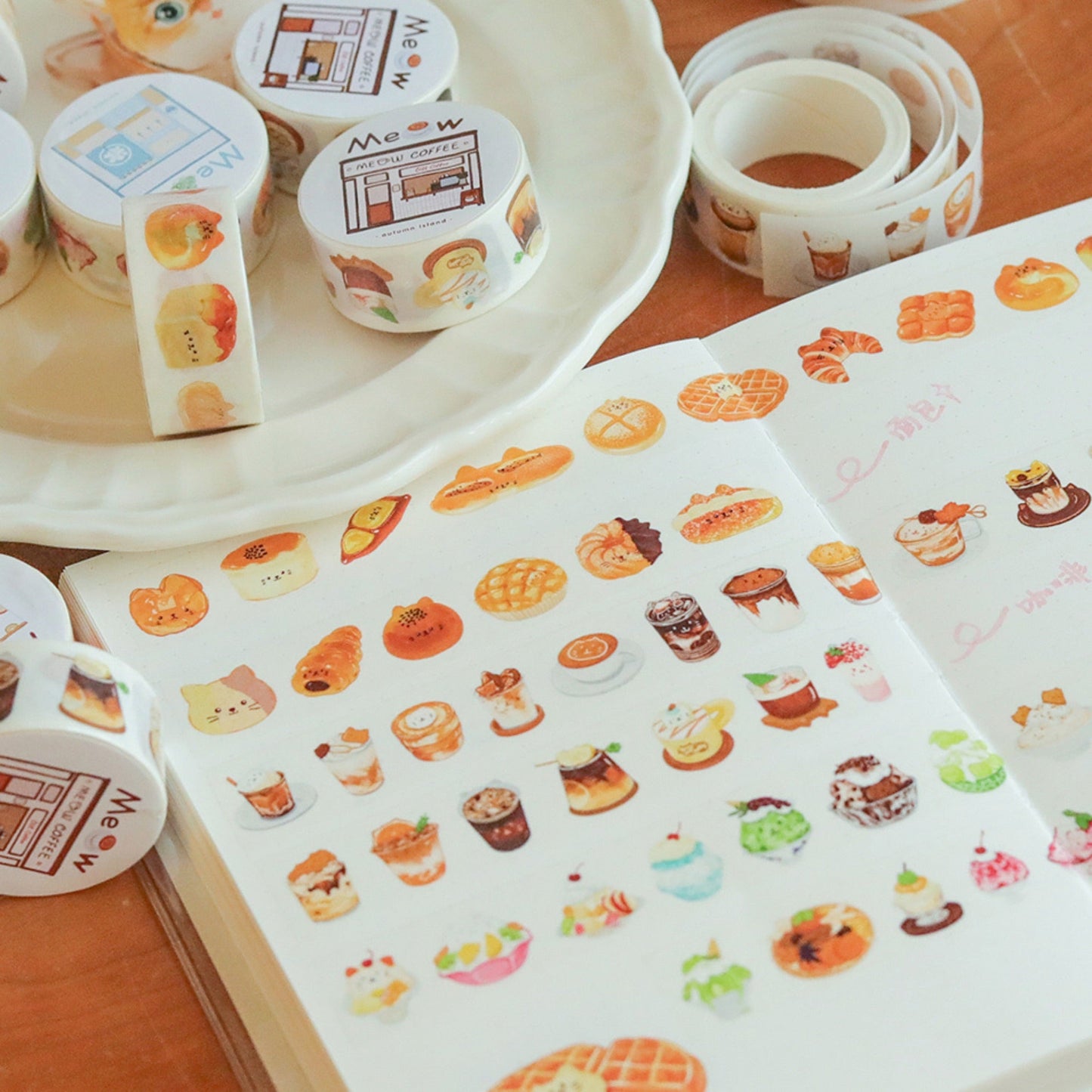 Meow Commercial Street Washi Tape