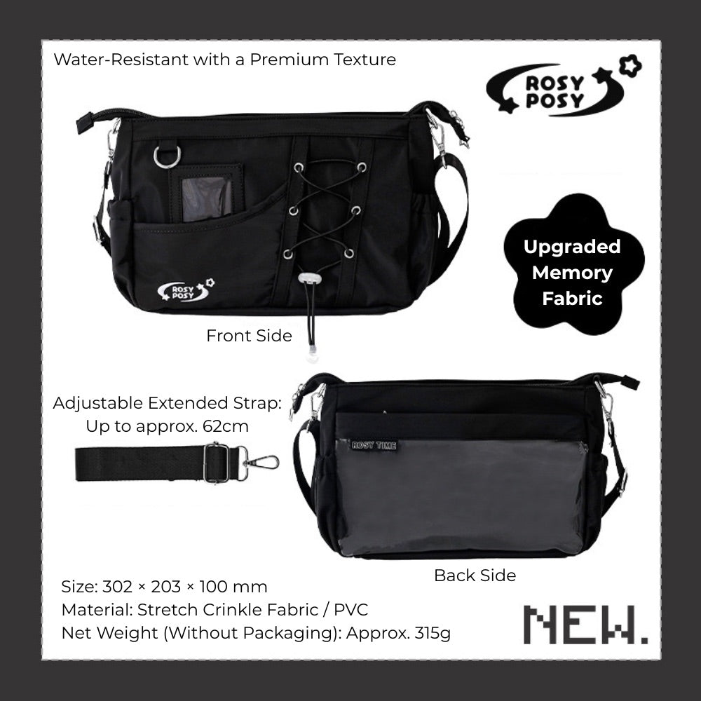 Rosytime K-Pop Ita Crossbody Bag – Fan Support Essentials