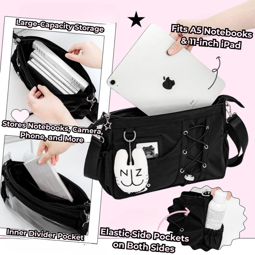 Rosytime K-Pop Ita Crossbody Bag – Fan Support Essentials
