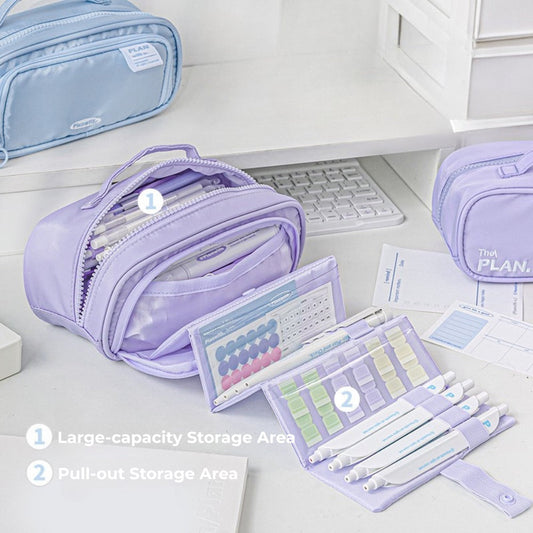 SlideAway Simple Retractable Pencil Case – Sleek, Spacious & Stylish
