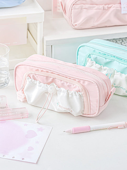 Star Series Large Capacity Drawstring Pencil Case