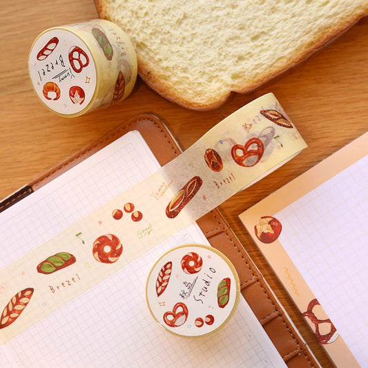 Pretzel Original Illustration Washi Tape