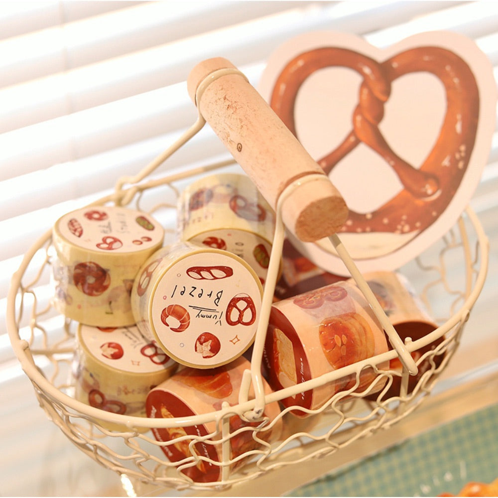 Pretzel Original Illustration Washi Tape