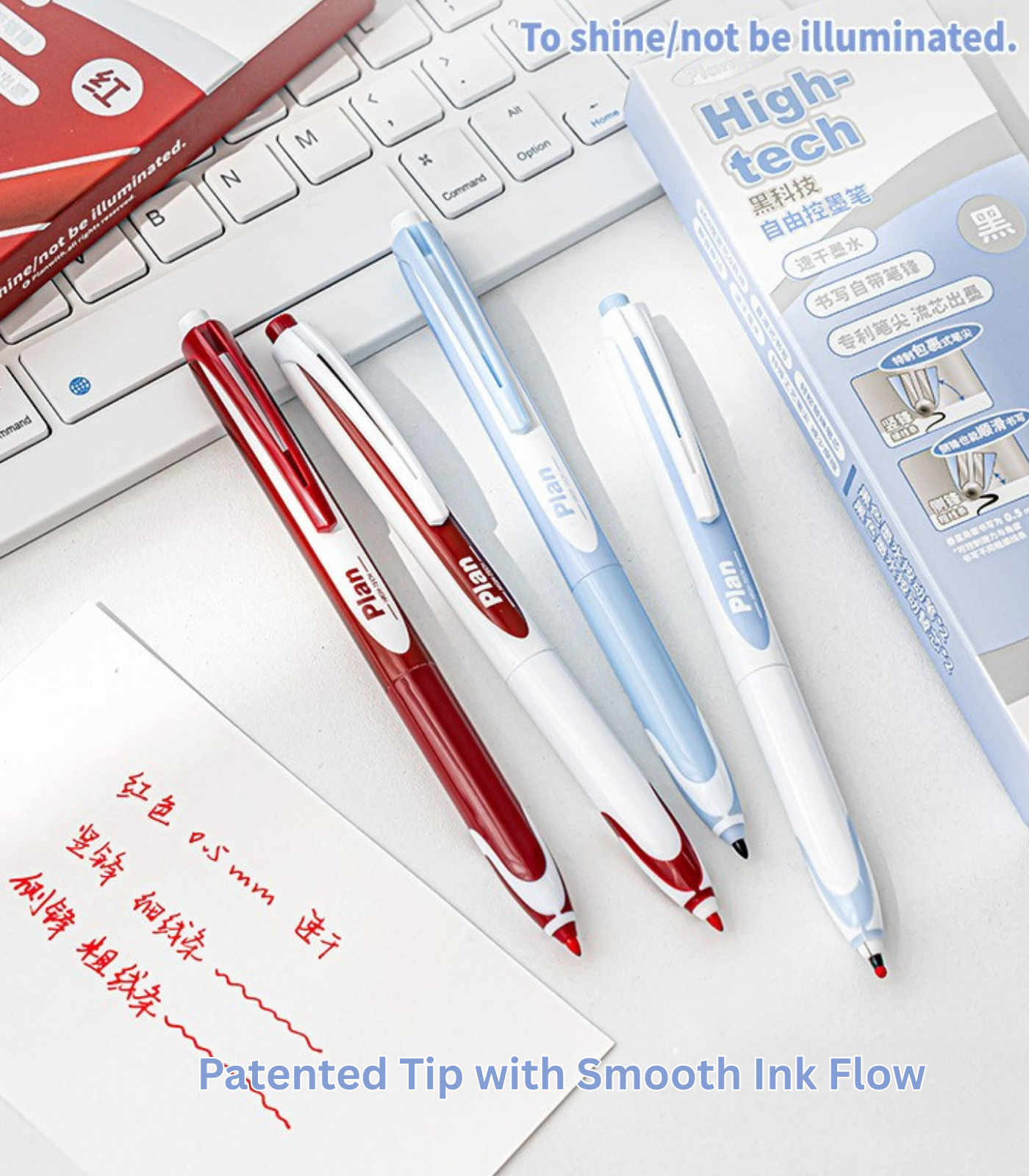 High-Tech Adjustable Ink Flow Pen Set – 0.5mm