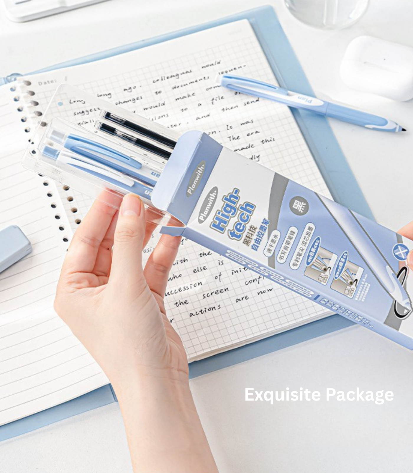 High-Tech Adjustable Ink Flow Pen Set – 0.5mm