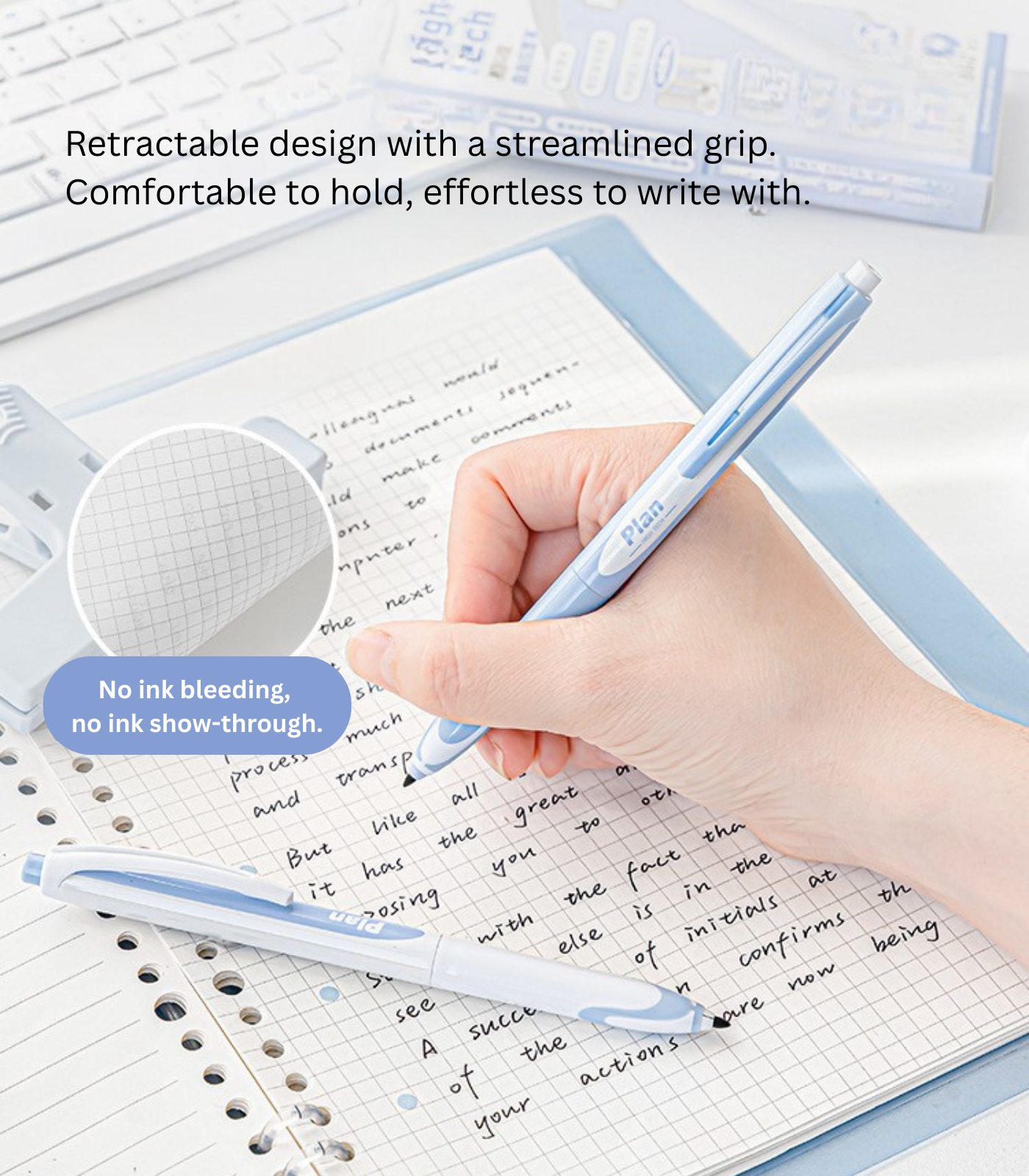 High-Tech Adjustable Ink Flow Pen Set – 0.5mm