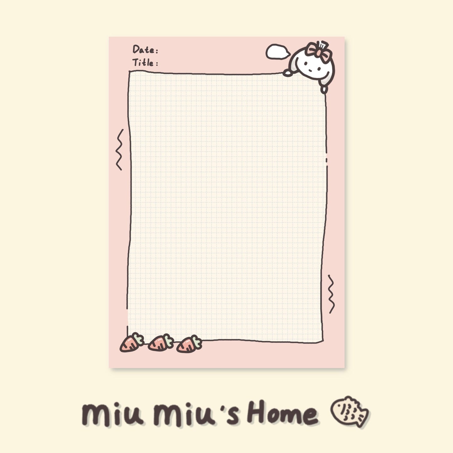 Greetings Series B5 Paper Pads