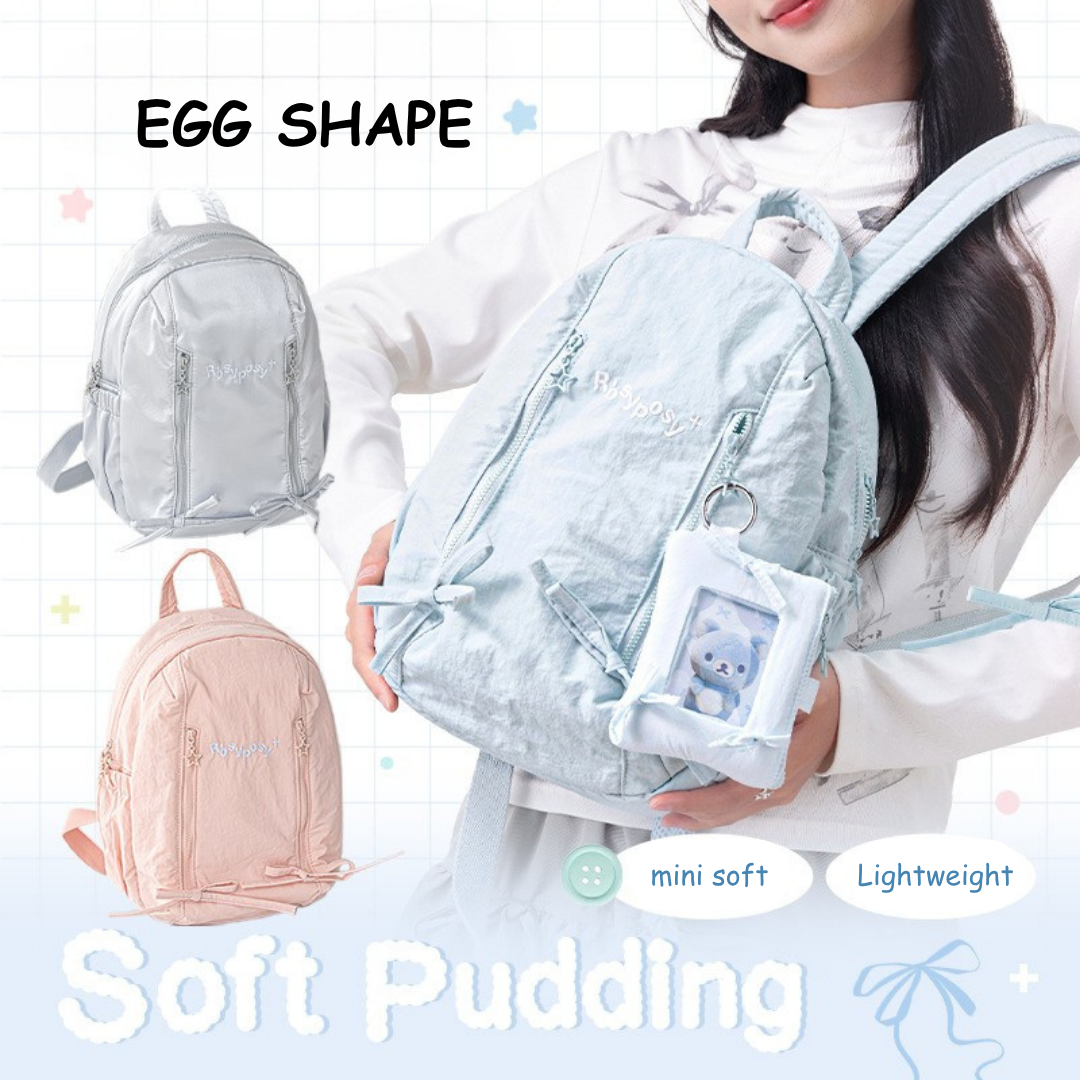 Light Weight Egg-Shaped Daily Backpack
