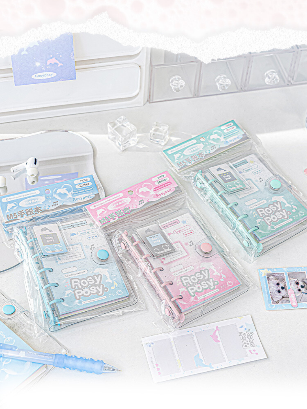 M5 High-Value Pocket Portable Loose-Leaf Binders & Paper