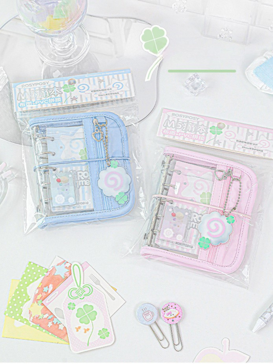 M5 Loose-Leaf Coil Notebooks with A Transparent Window