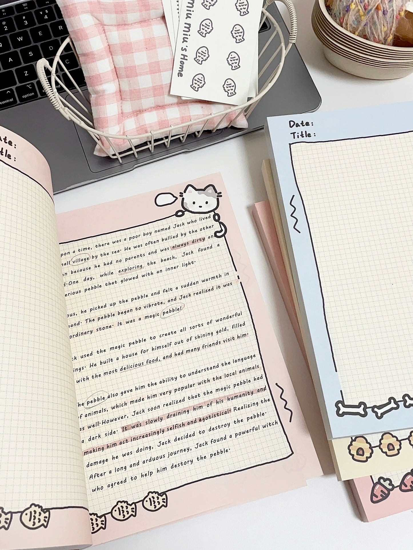 Greetings Series B5 Paper Pads