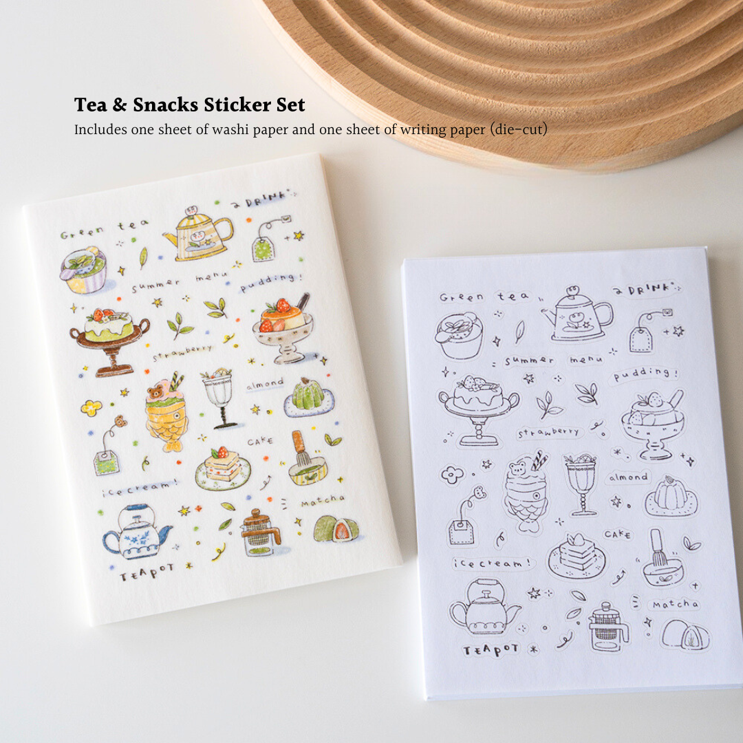 Original Coffee Bird Home Dual Material Die-cut Stickers