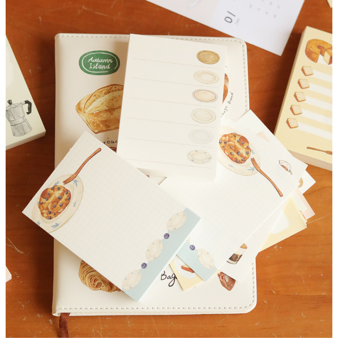 Original Coffee Bread Note Paper