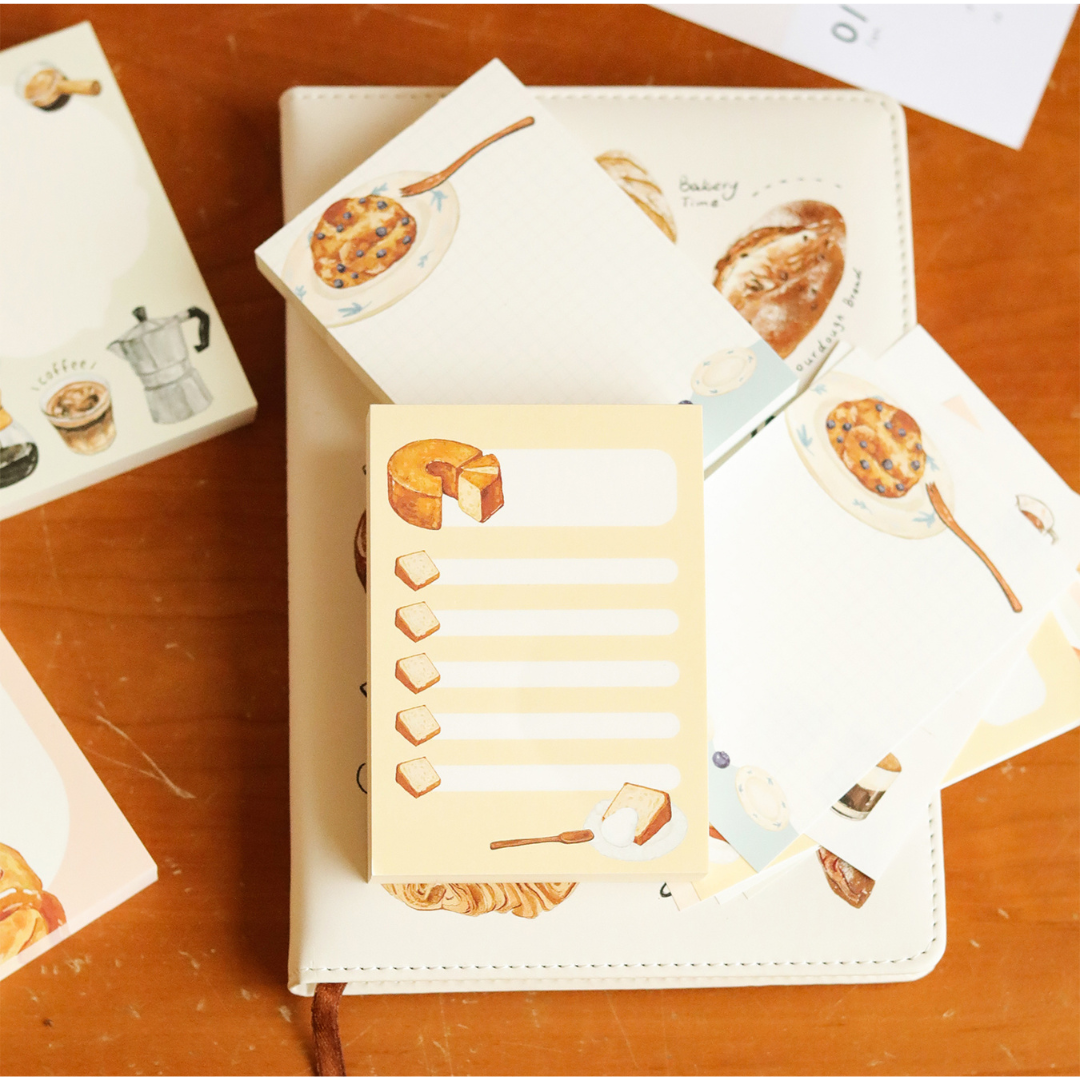 Original Coffee Bread Note Paper