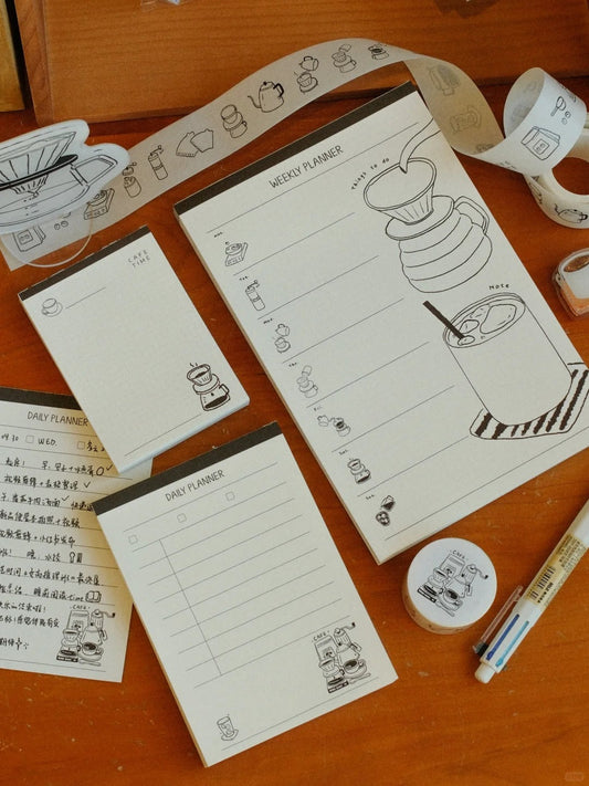 Original Pour-Over Coffee Tear-Off Notepad Series