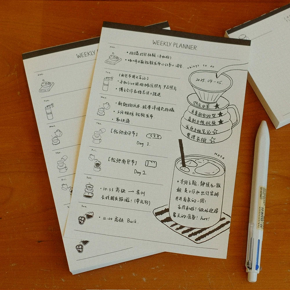 Original Pour-Over Coffee Tear-Off Notepad Series