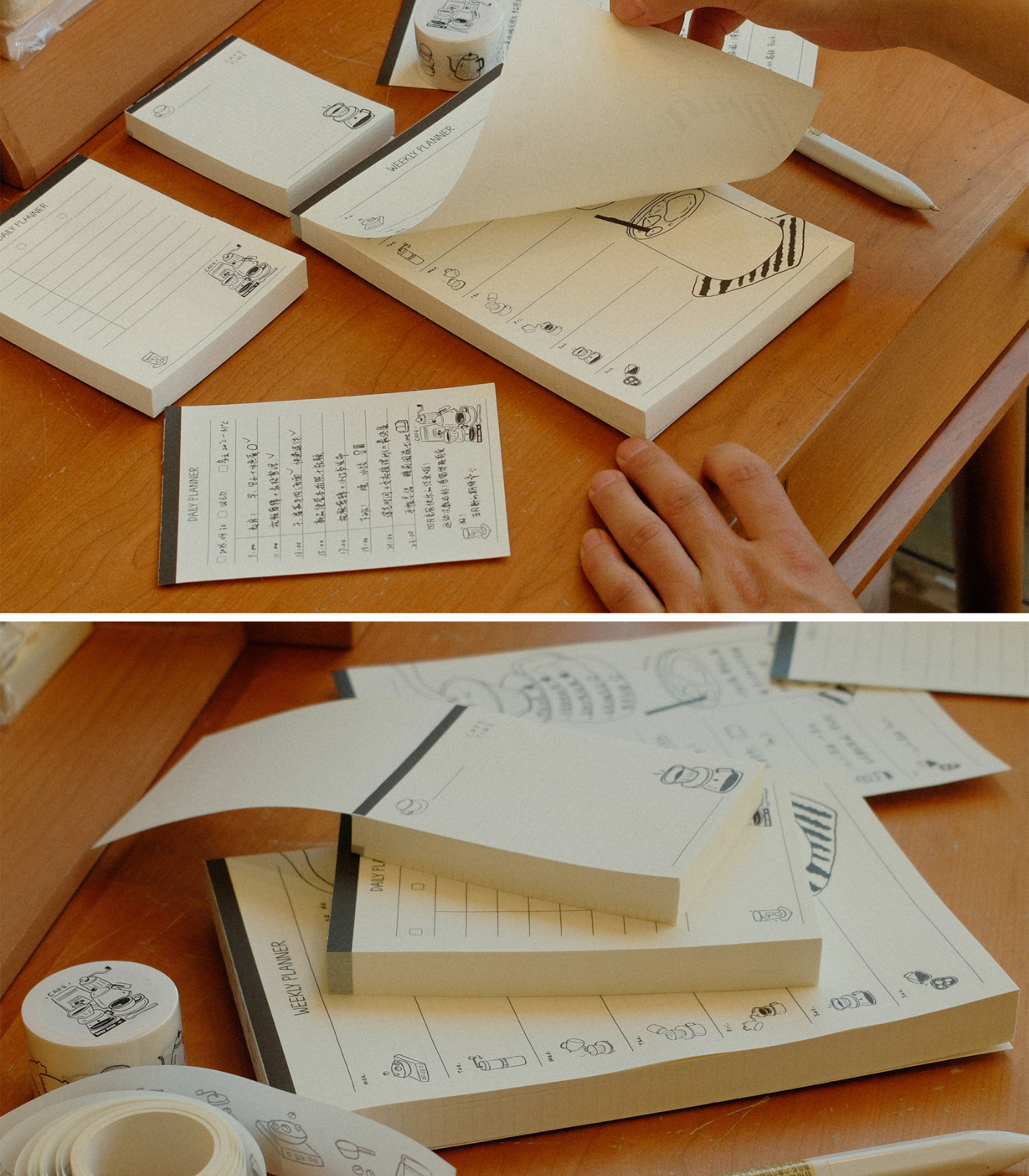 Original Pour-Over Coffee Tear-Off Notepad Series