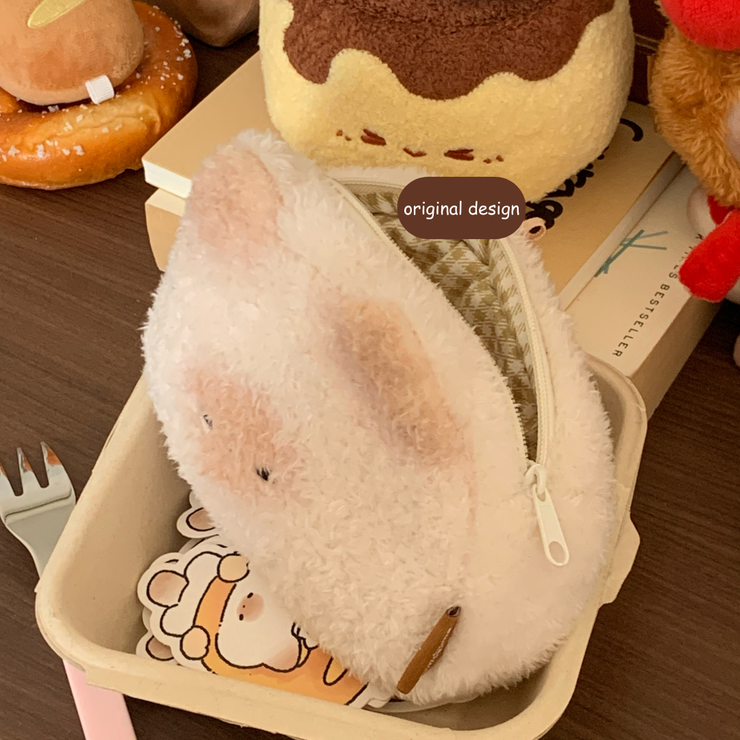 Original Pupu Muffin Cat Plush Coin Purse