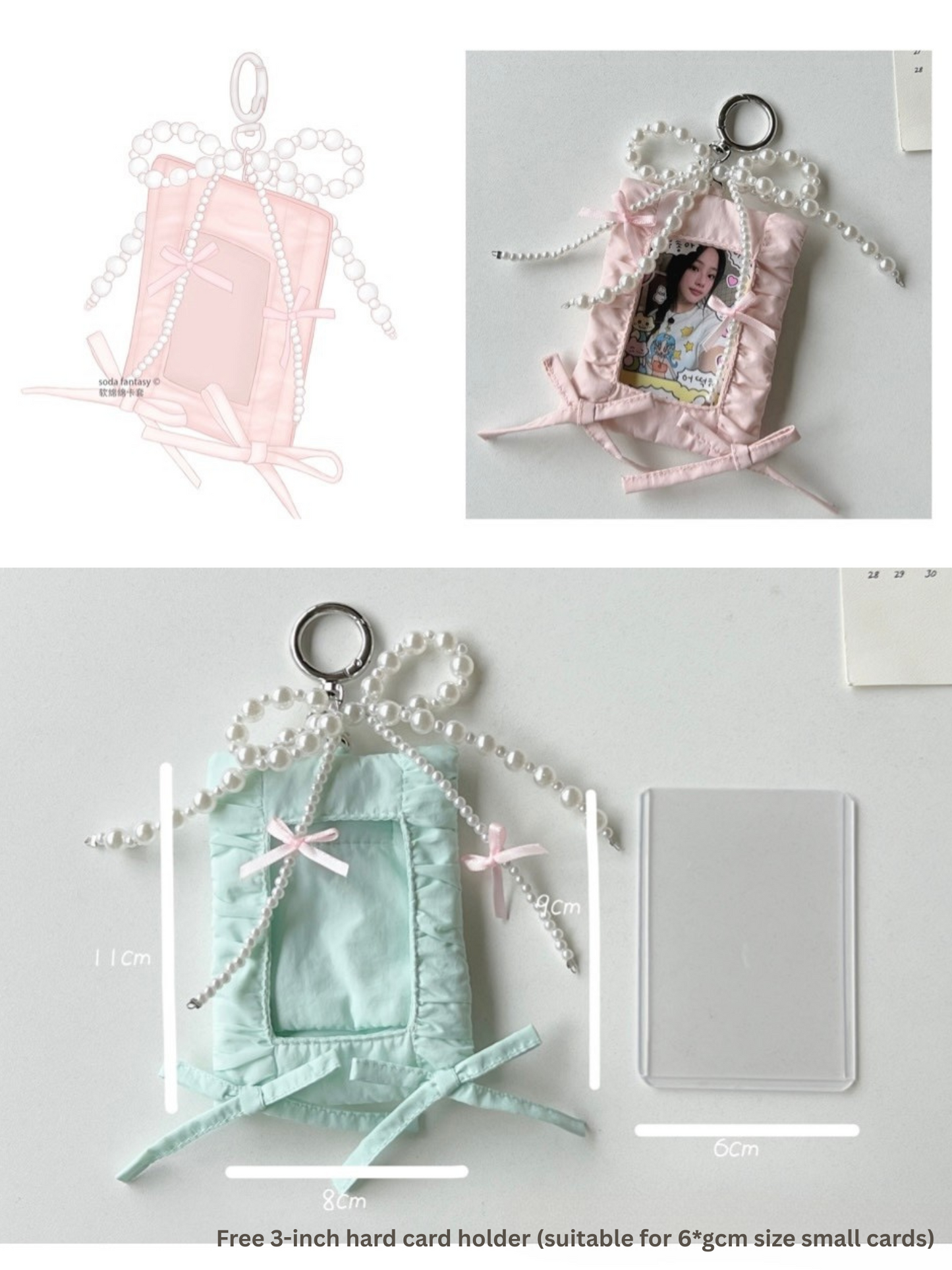 Original Ribbon Puff Card Holder