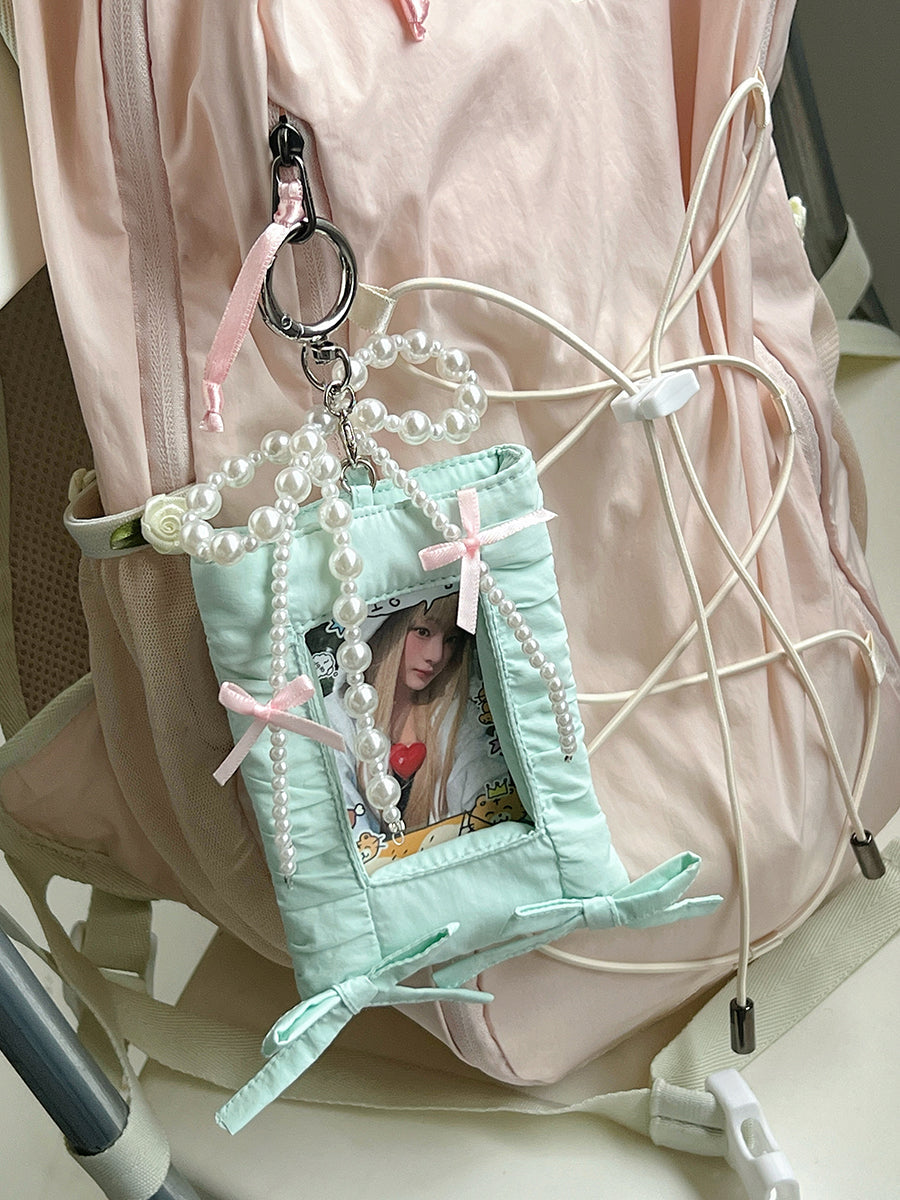 Original Ribbon Puff Card Holder