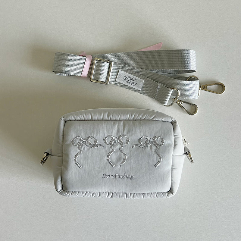 Original Dancing Bow Embroidered Camera Bag
