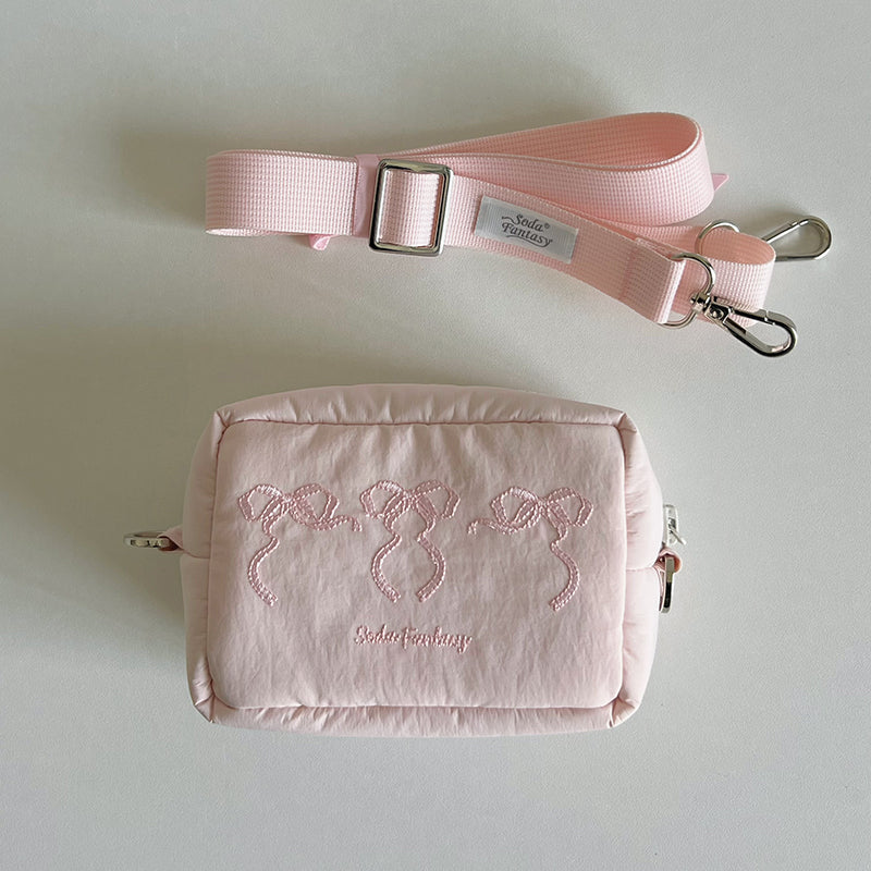 Original Dancing Bow Embroidered Camera Bag