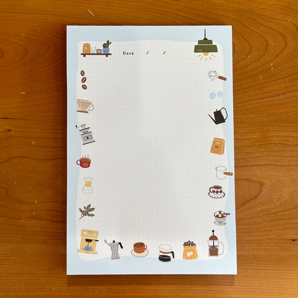 Original Summer Dessert Series Notepad (A5 Tear-off Pad, Non-Sticky)